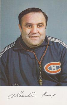 1978-79 Montreal Canadiens Postcards #NNO Claude Ruel Front