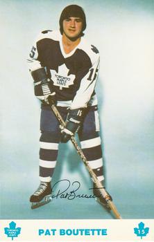 1978-79 Toronto Maple Leafs Postcards #NNO Pat Boutette Front