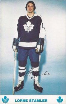 1978-79 Toronto Maple Leafs Postcards #NNO Lorne Stamler Front