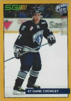 2003-04 Saskatoon Blades (WHL) #NNO Dane Crowley Front