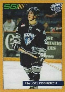 2003-04 Saskatoon Blades (WHL) #NNO Joel Eisenkirch Front