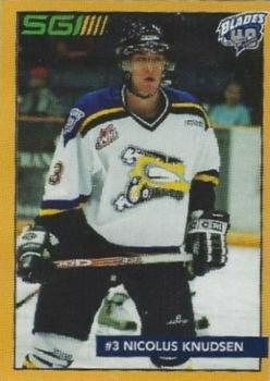 2003-04 Saskatoon Blades (WHL) #NNO Nicolaus Knudsen Front