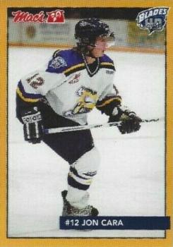 2003-04 Saskatoon Blades (WHL) #NNO Jon Cara Front