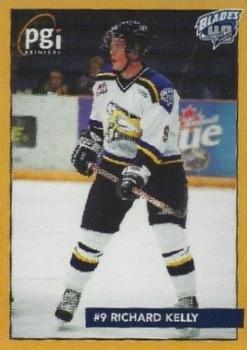 2003-04 Saskatoon Blades (WHL) #NNO Richard Kelly Front