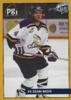 2003-04 Saskatoon Blades (WHL) #NNO Sean Moir Front