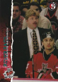 1996-97 SplitSecond Albany River Rats (AHL) #NNO Dennis Gendron Front