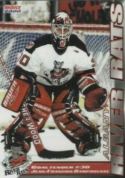 1999-00 SplitSecond Albany River Rats (AHL) #15 Jean-Francois Damphousse Front