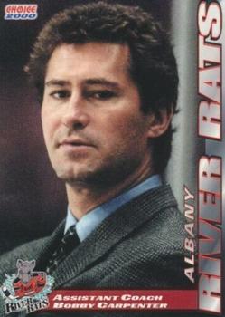 1999-00 SplitSecond Albany River Rats (AHL) #24 Bobby Carpenter Front