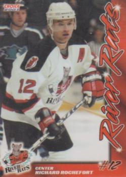 2000-01 Choice Albany River Rats (AHL) #18 Richard Rochefort Front