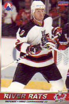 2001-02 Choice Albany River Rats (AHL) #4 Mike Commodore Front