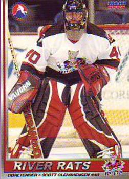 2001-02 Choice Albany River Rats (AHL) #25 Scott Clemmensen Front