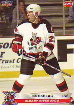 2002-03 Choice Albany River Rats (AHL) #20 Rob Skrlac Front