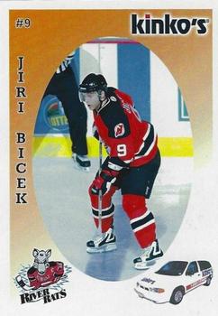2003-04 Kinko's Albany River Rats (AHL) #NNO Jiri Bicek Front