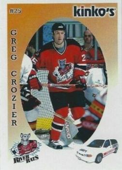 2003-04 Kinko's Albany River Rats (AHL) #NNO Greg Crozier Front