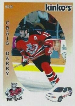 2003-04 Kinko's Albany River Rats (AHL) #NNO Craig Darby Front