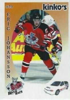 2003-04 Kinko's Albany River Rats (AHL) #NNO Eric Johansson Front