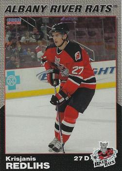 2005-06 Choice Albany River Rats (AHL) #19 Krisjanis Redlihs Front