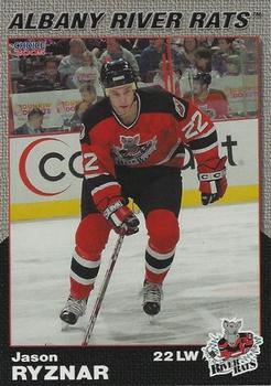2005-06 Choice Albany River Rats (AHL) #21 Jason Ryznar Front