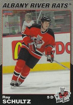 2005-06 Choice Albany River Rats (AHL) #22 Ray Schultz Front