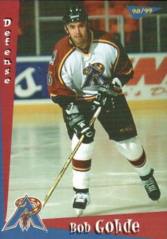 1998-99 Amarillo Rattlers (WPHL) #NNO Bob Gohde Front