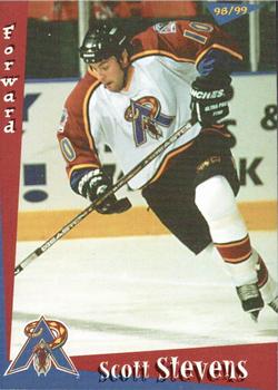 1998-99 Amarillo Rattlers (WPHL) #NNO Scott Stevens Front