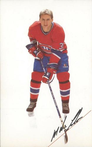 1985-86 Montreal Canadiens Postcards #NNO Mike Lalor Front