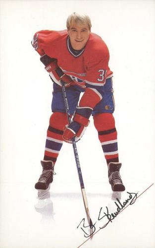 1985-86 Montreal Canadiens Postcards #NNO Brian Skrudland Front