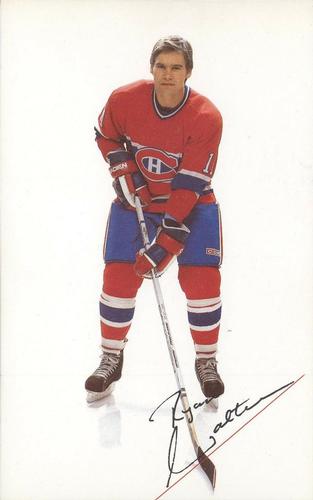 1985-86 Montreal Canadiens Postcards #NNO Ryan Walter Front