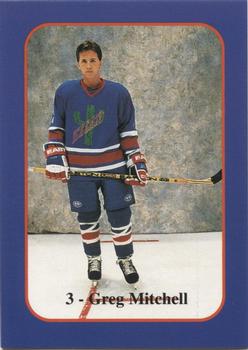1994-95 Arizona Icecats (ACHA) #NNO Greg Mitchell Front