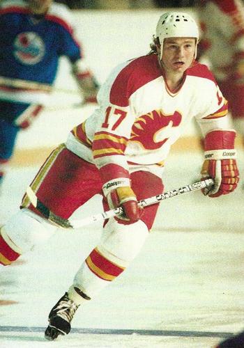 1983-84 Calgary Flames Postcards #9 Jamie Hislop Front