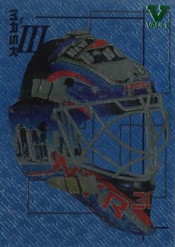 2015-16 In The Game Final Vault - 2003-04 Be A Player Memorabilia - Masks III (Green Vault Stamp) #M-8 Mike Dunham Front