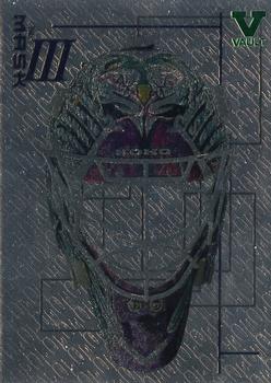 2015-16 In The Game Final Vault - 2003-04 BAP Memorabilia Masks III Silver  (Green Vault Stamp) #M-1 Jean-Sebastien Giguere Front