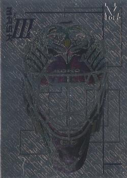2015-16 In The Game Final Vault - 2003-04 BAP Memorabilia Masks III Silver  (Silver Vault Stamp) #M-1 Jean-Sebastien Giguere Front