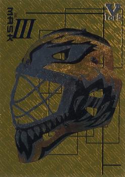 2015-16 In The Game Final Vault - 2003-04 BAP Memorabilia Masks III Gold  (Silver Vault Stamp) #M-16 Felix Potvin Front