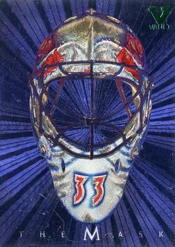 2015-16 In The Game Final Vault - 2001-02 Between The Pipes -The Mask  (Green Vault Stamp) #NNO Patrick Roy Front