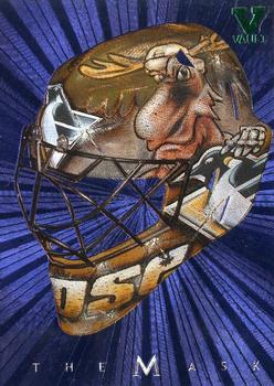 2015-16 In The Game Final Vault - 2001-02 Between The Pipes -The Mask  (Green Vault Stamp) #NNO Johan Hedberg Front