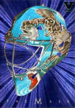 2015-16 In The Game Final Vault - 2001-02 Between The Pipes -The Mask  (Green Vault Stamp) #NNO Evgeni Nabokov Front