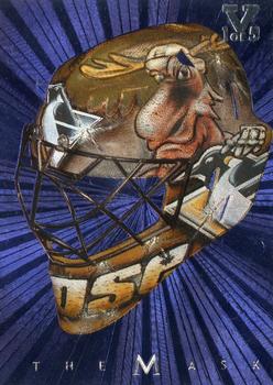 2015-16 In The Game Final Vault - 2001-02 Between The Pipes -The Mask  (Silver Vault Stamp) #NNO Johan Hedberg Front