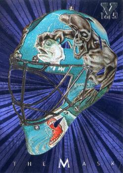 2015-16 In The Game Final Vault - 2001-02 Between The Pipes -The Mask  (Silver Vault Stamp) #NNO Evgeni Nabokov Front