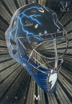 2015-16 In The Game Final Vault - 2001-02 Between The Pipes -The Mask Silver  (Silver Vault Stamp) #NNO Nikolai Khabibulin Front