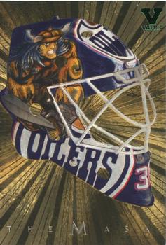 2015-16 In The Game Final Vault - 2001-02 Between The Pipes -The Mask Gold  (Green Vault Stamp) #NNO Tommy Salo Front