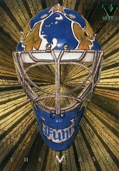 2015-16 In The Game Final Vault - 2001-02 Between The Pipes -The Mask Gold  (Green Vault Stamp) #NNO Grant Fuhr Front