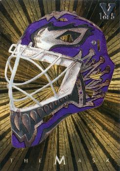 2015-16 In The Game Final Vault - 2001-02 Between The Pipes -The Mask Gold  (Silver Vault Stamp) #NNO Felix Potvin Front