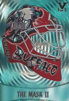 2015-16 In The Game Final Vault - 2002-03 Between The Pipes - The Mask II (Silver Vault Stamp) #M-4 Martin Biron Front