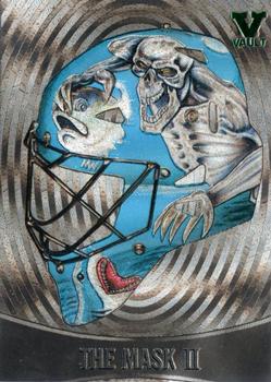 2015-16 In The Game Final Vault - 2002-03 Between The Pipes The Mask II Silver  (Green Vault Stamp) #M-24 Evgeni Nabokov Front