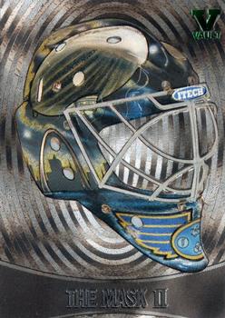 2015-16 In The Game Final Vault - 2002-03 Between The Pipes - The Mask II Silver (Green Vault Stamp) #M-26 Brent Johnson Front
