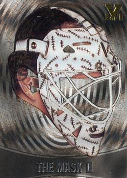 2015-16 In The Game Final Vault - 2002-03 Between The Pipes - The Mask II Silver (Gold Vault Stamp) #M-3 Steve Shields Front