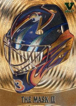 2015-16 In The Game Final Vault - 2002-03 Between The Pipes - The Mask II Gold (Green Vault Stamp) #M-2 Milan Hnilicka Front