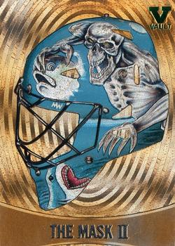 2015-16 In The Game Final Vault - 2002-03 Between The Pipes - The Mask II Gold (Green Vault Stamp) #M-24 Evgeni Nabokov Front