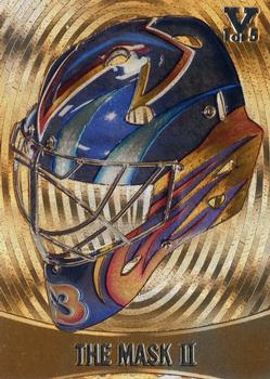 2015-16 In The Game Final Vault - 2002-03 Between The Pipes - The Mask II Gold (Silver Vault Stamp) #M-2 Milan Hnilicka Front